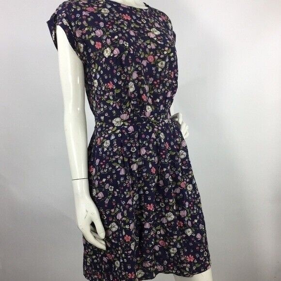 Rebecca Taylor Floral Tapestry Print Silk Dress - Picture 3 of 12